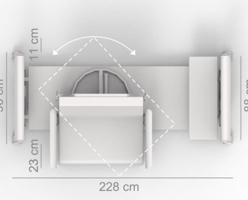 RotoBed®Free sketch Rotobed rotating bed care bed