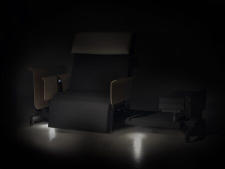 rotobed rotating care bed underbed light